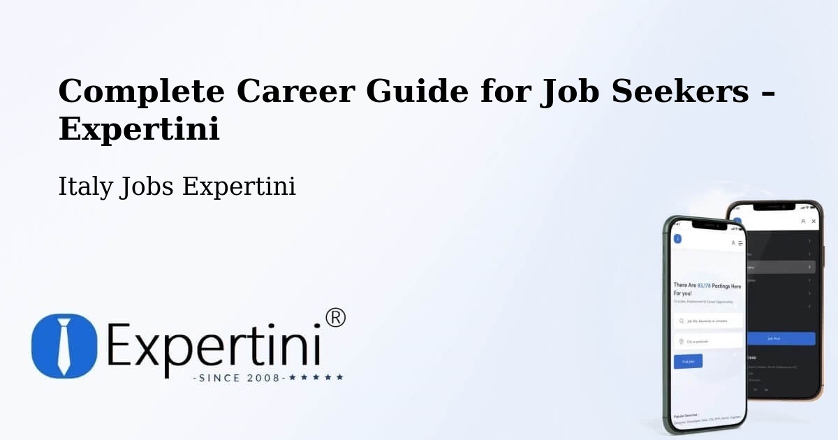 Career Guide for Job Seekers – Grottaglie - Grottaglie, Italy Jobs Expertini