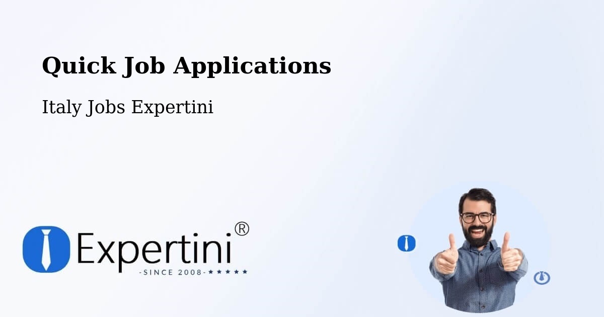 Quick Apply Feature – Grottaglie - Italy Jobs Expertini